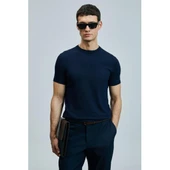 Lufian Minimalist Regular Fit Kısa Kol Erkek T-Shirt - Günlük Şıklık thumbnail 5