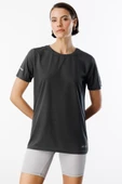 Kadın Nem Emici Hızlı Kuruma Atletik Teknik Performans Spor T-shirt DRIFIT-KISAKOL - 7