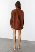 Oversize Basic Kadın Gömlek KADIN-BASIC-GÖMLEK - 7