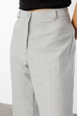 Kadın Yüksek Bel Wide Leg Kumaş Pantolon PANTOLON-004 - 8