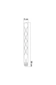 Heka Rustik LED Çubuk Ampul E27 8W 2500K Gün Işığı 10'lu ERD-38 - 2