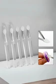Fontenay Silikon Ruj Dudak Fırçası Pürüzsüz Dudak Boyama Aparatı & Tırnak Nail Art Ombre Silikonu - 4