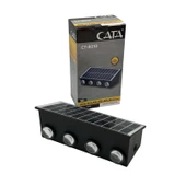 Cata CT-8010 20W Güneş Enerjili Solar LED Aplik Dış Mekan IP65 Duvar Lambası Günışığı 3200K - 4
