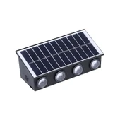 Cata CT-8010 20W Güneş Enerjili Solar LED Aplik Dış Mekan IP65 Duvar Lambası Günışığı 3200K - 3