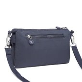 Askılı Kadın Çantası Krinkıl Kumaş Smart Bags 1147 Lacivert - 3