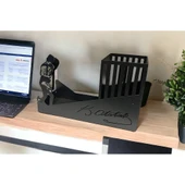 ATATÜRK TEMALI KALEMLİK SİYAH - 11