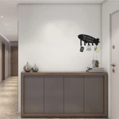 THE WORLD IS YOUR'S METAL ANAHTARLIK SİYAH - 4