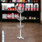 Eczane Standı&Eczane Teşhir Rafı&Üç Çanaklı Ürün Teşhir Standı - 2