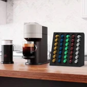 Kapsül Kahve Organizer Stand Model-2 Siyah - 8
