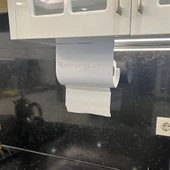 Home Sweet Home Temalı Beyaz Kağıt Rulo Havluluk thumbnail 3