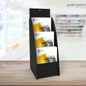 3 KATLI METAL BROŞÜRLÜK , A6 BROŞÜRLÜK,OFİS BROŞÜRLÜK , FUAR DAVETİYE STANDI,BİLGİLENDİRME STANDI , İNSERT STANDI, RAFLI BROŞÜRLÜK ,TANITIM STANDI , MASAÜSTÜ BROŞÜRLÜK , TEZGAHÜSTÜ BROŞÜRLÜK - 3