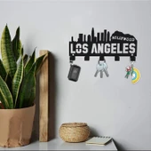 LOS ANGELES METAL ANAHTARLIK SİYAH - 4