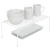 TEL ORGANİZER DOLAP DEPOLAMA RAFI 22X40CM BEYAZ - 2