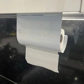 Home Sweet Home Temalı Beyaz Kağıt Rulo Havluluk thumbnail 1