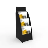 3 KATLI METAL BROŞÜRLÜK , A6 BROŞÜRLÜK,OFİS BROŞÜRLÜK , FUAR DAVETİYE STANDI,BİLGİLENDİRME STANDI , İNSERT STANDI, RAFLI BROŞÜRLÜK ,TANITIM STANDI , MASAÜSTÜ BROŞÜRLÜK , TEZGAHÜSTÜ BROŞÜRLÜK - 1