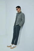 Lufian Alex Smart Erkek Chino Pantolon Slim Fit Yeşil - 5