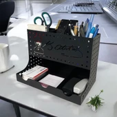 ATATÜRK TEMALI KALEMLİK MODEL 2 SİYAH - 5