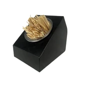 Endüstriyel Tarz Tek Yuvalı Metal Mutfak Düzenleyici ve Paslanmaz Çelik Kaseli Çatal Bıçak Kaşık Tutucu Ve Pipetlik Karıştırıcı Şeker Organizer - 6