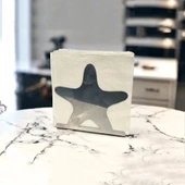 Deniz Yıldızı Temalı Gümüş Metal Peçetelik - 2