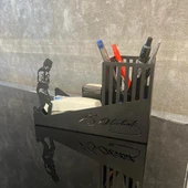 ATATÜRK TEMALI KALEMLİK SİYAH - 8