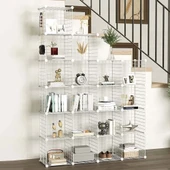 20'li Tel Küp Çok Amaçlı Organizer Raf Beyaz 33cm - 5