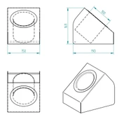 Endüstriyel Tarz Tek Yuvalı Metal Mutfak Düzenleyici ve Paslanmaz Çelik Kaseli Çatal Bıçak Kaşık Tutucu Ve Pipetlik Karıştırıcı Şeker Organizer - 7