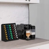 Kapsül Kahve Organizer Stand Model-2 Siyah - 9