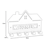 Metal Anahtarlık Askısı Model 2 BEYAZ - 2