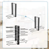 Dolap Için Tencere Ve Tava Düzenleyici Organizer Raf 8 Katlı - 6