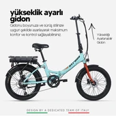 Stradacycles E-Via 20 Jant Hidrolik Disk Katlanabilir Elektrikli Bisiklet - 6