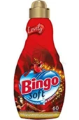 BİNGO ( 5 Adet ) Bingo Soft Konsantre Çamaşır Yumuşatıcısı Lovely 1440 ml - 1