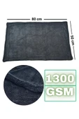 Mikrofiber Araç Kurulama Bezi 1300 GSM | Çift Taraflı Profesyonel Oto Kurulama Bezi İz Bırakmaz - 3