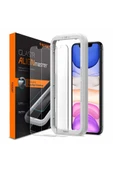 Spigen iPhone 11 / iPhone XR Cam Ekran Koruyucu Kolay Kurulum AlignMaster Glas.tR (2 Adet) -AGL00101 - 2