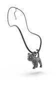 Metalmorphose Black Cat Kolye - 3