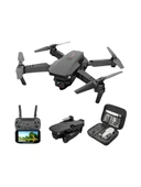 DRONE E88 Pro Yarış Drone ile 1080P Hd Çift Kamera Profesyonel Uzun Mesafe Drones Mini Akıllı Konumlandırma - 2