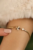 Yıldız Balıksırtı Altın Bileklik - 1