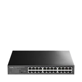 CUDY GS1024 24Port 10/100/1000Mbps VLAN&Extend Mode 11" Rock-Mount Çelik Gigabit Ethernet Switch - 1