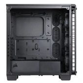 CORSAIR Corsair Crystal 460X RGB Fanli Tempered Glass Pencereli ATX KASA PSU YOK - 5