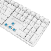 GAMEBOOSTER  g918 fire storm rgb blue switch mekanik beyaz oyun klavyesi - 3