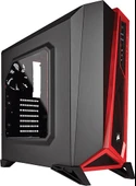 CORSAIR Corsair Carbide SPEC-Alpha Siyah/Kirmizi Pencereli Gaminig Mid TOWER KASA  PSU YOK - 1