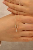 Damla Altın Kolye thumbnail 3