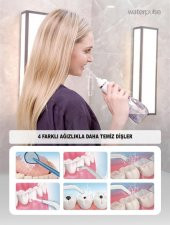 WaterPulse WP-V500-W Water Flosser Taşınabilir Şarjlı Masajlı Diş Protez Bakım ve Ağız Duşu - 10