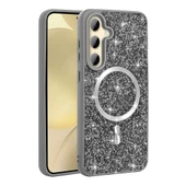 Samsung Galaxy A55 Kılıf Parlak Taşlı Tasarım Pırlanta Kapak thumbnail 4