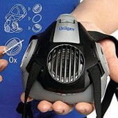 Dräger X-Plore 3300  Yarım Yüz Maskesi Filtresiz Mavi X 5 Adet - 5
