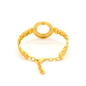 Çeyrek Altın Çerçeve Bileklik Çelik Altın Kaplama Örgü Model BLZ-633 - 3