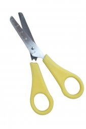 Öğrenci Makası Cetvelli 12 Cm Sarı 1 Adet - 1