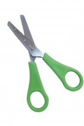 Öğrenci Makası Cetvelli 12 Cm Yeşil 1 Adet - 1