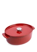 Kitchenaid Kırmızı Oval Döküm Demir Tencere 30 cm - 1