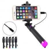 İPHONE Selfie Çubuğu Pembe - 1