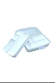 BUFFER® 12 Bölmeli Çok Amaçlı Takı Toka Kutusu Dikiş Kutusu Kapaklı Organizer Kutusu Bölmeli Kutu - 6